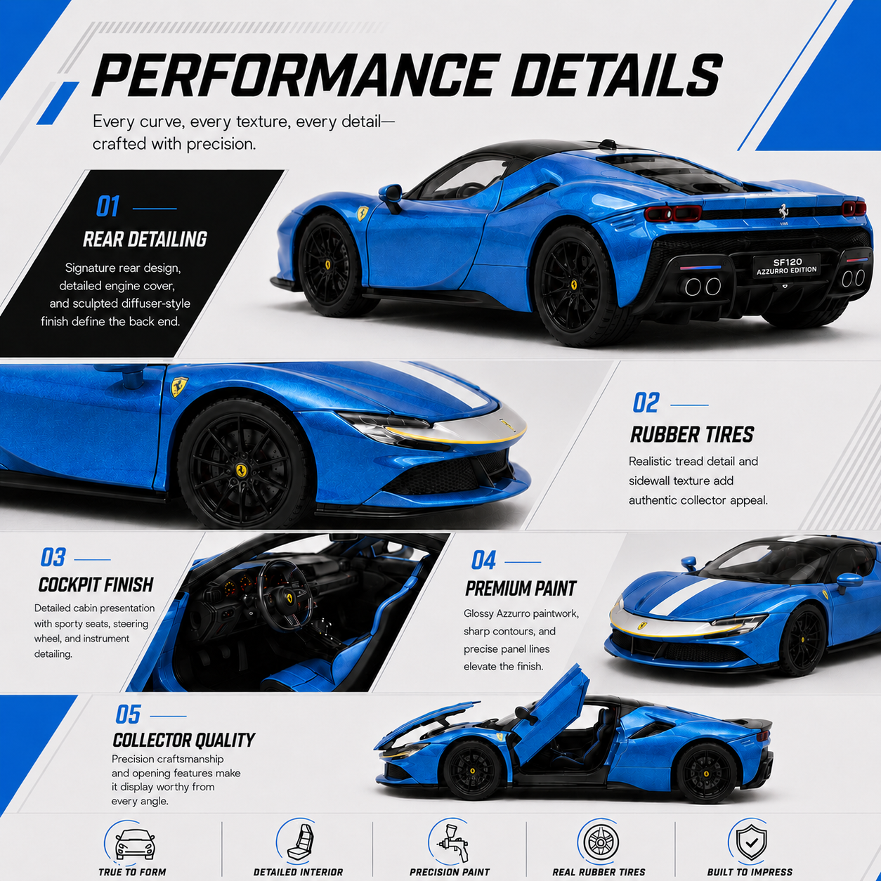 Ferrari SF90 Stradale Azzurro