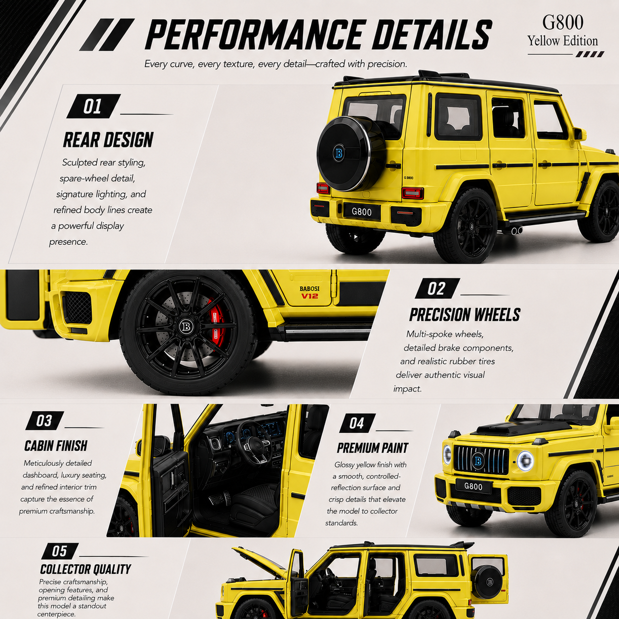 Brabus G800 Yellow Edition
