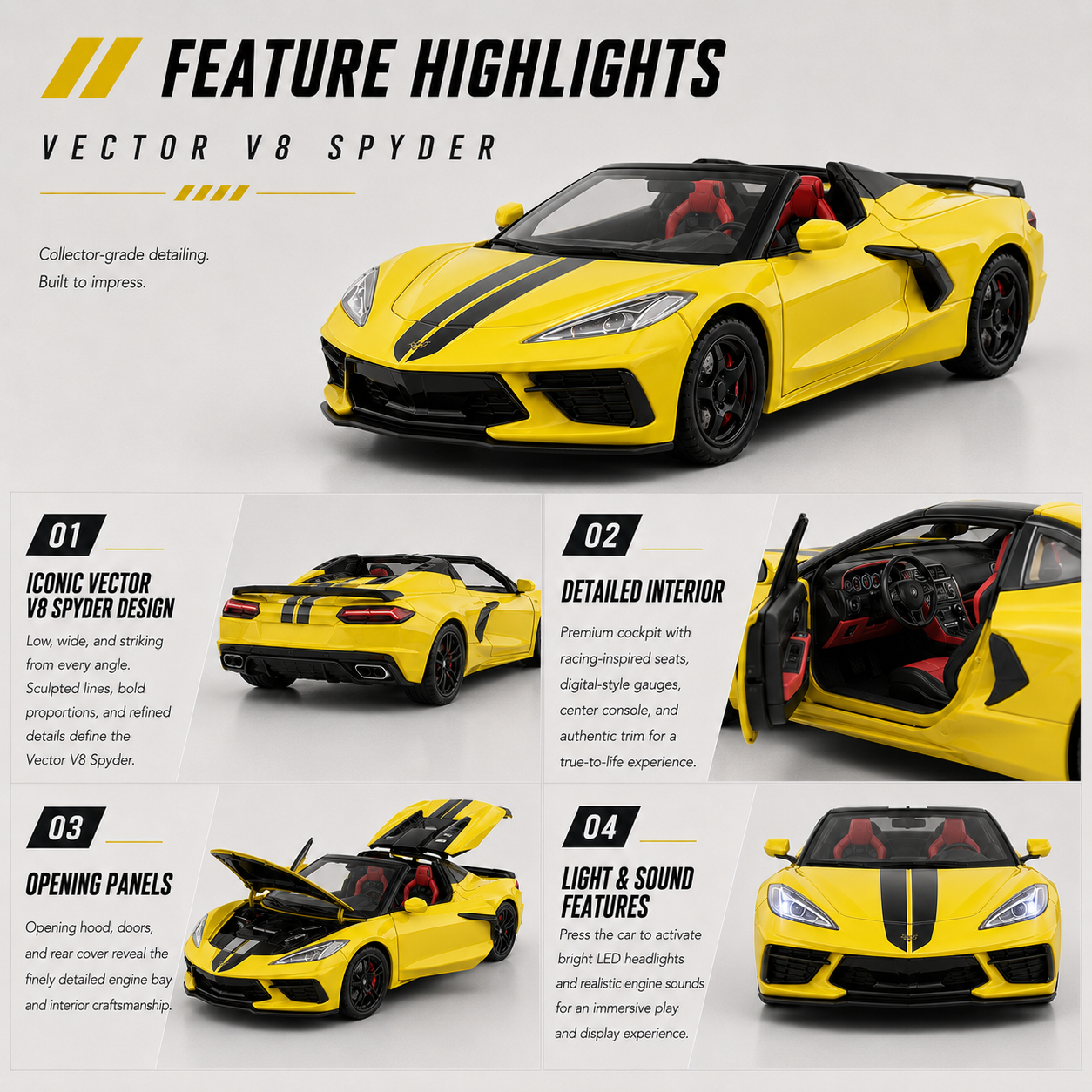 Vector V8 Spyder