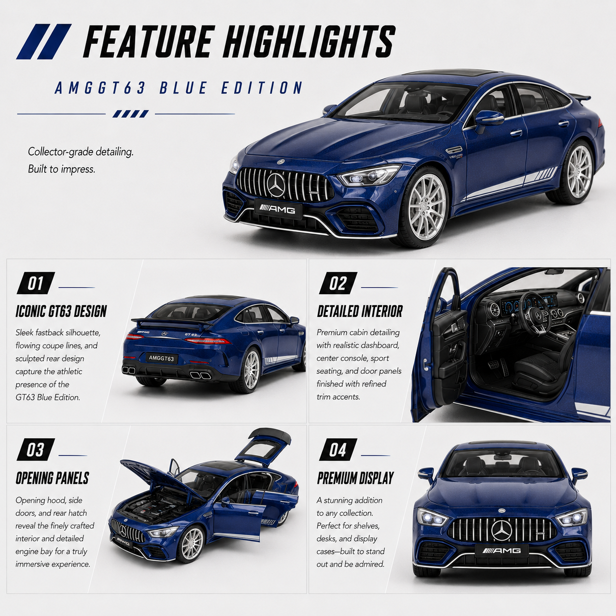AMGGT63 Blue Edition