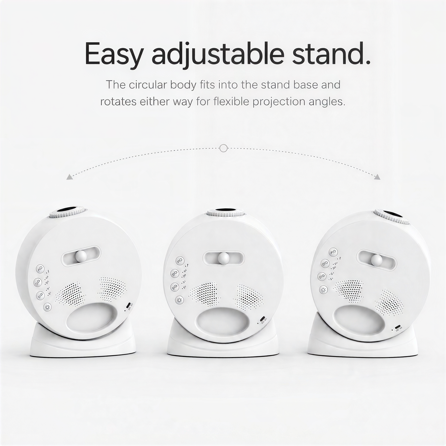 Stellar One — 3-in-1 Galaxy Projector, Speaker & Alarm Clock