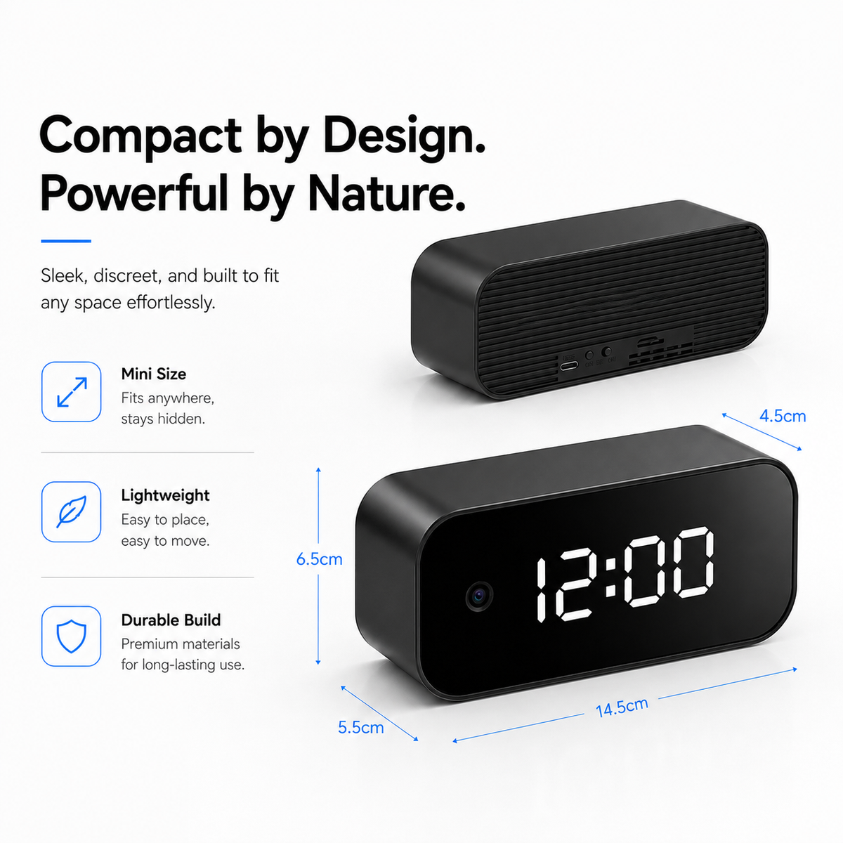Nextguard — Discreet Security Camera Clock