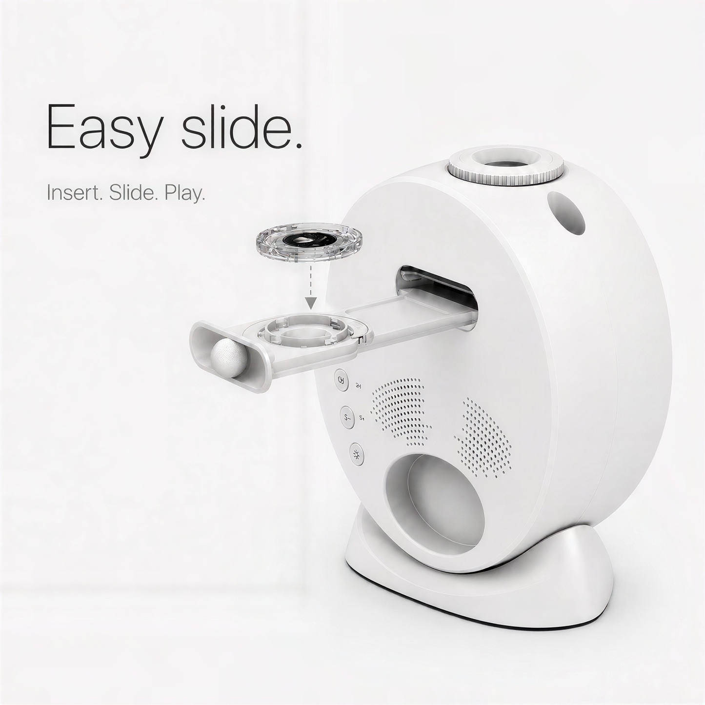 Stellar One — 3-in-1 Galaxy Projector, Speaker & Alarm Clock