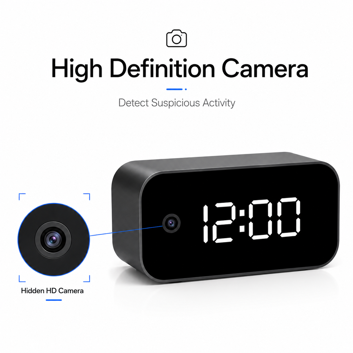 Nextguard — Discreet Security Camera Clock