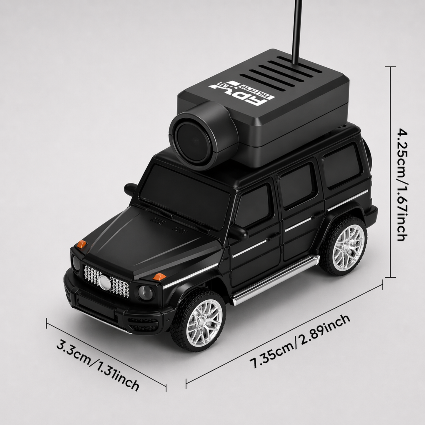 RC DriftCam Pro with Wi-Fi and App Control: Live Full HD Camera