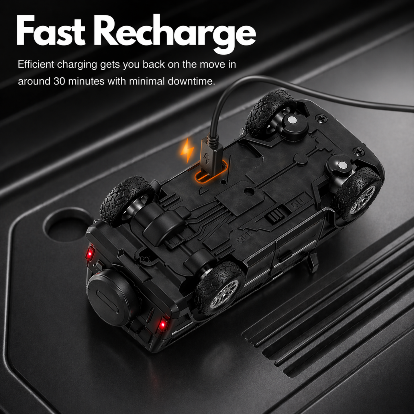 RC DriftCam Pro with Wi-Fi and App Control: Live Full HD Camera