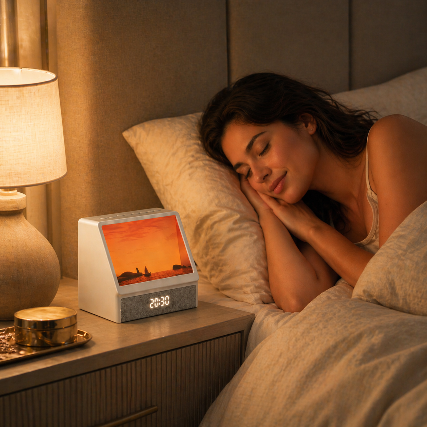 Sunrise Clock – Wake-Up Light Clock with White Noise