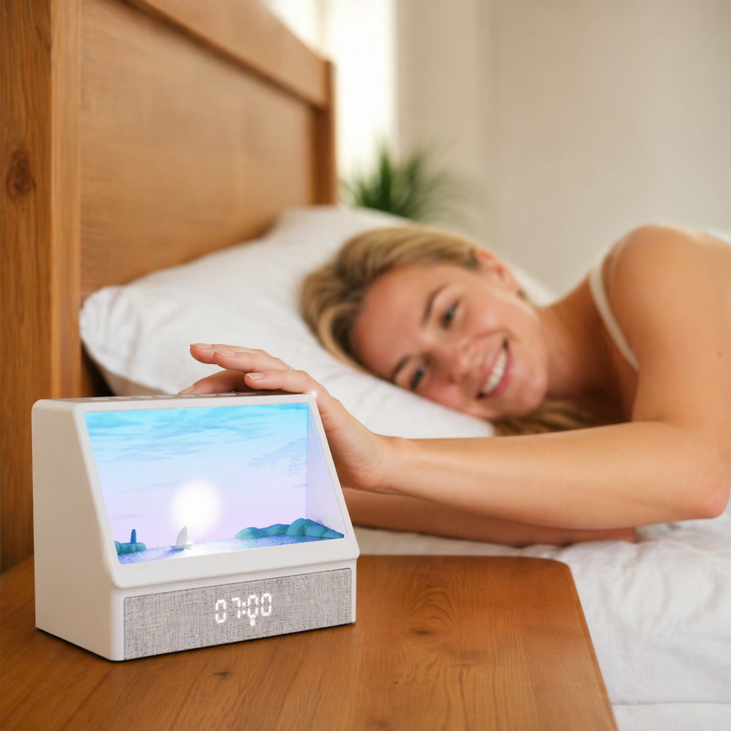 Sunrise Clock – Wake-Up Light Clock with White Noise