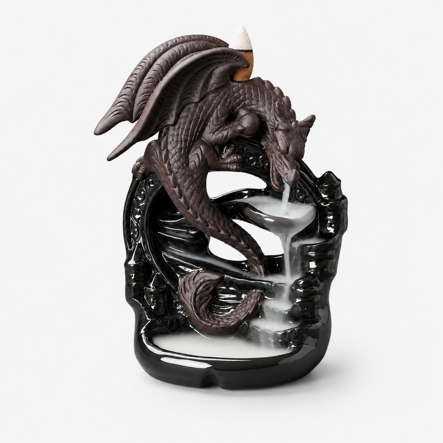 Dragonveil Ceramic Backflow Burner