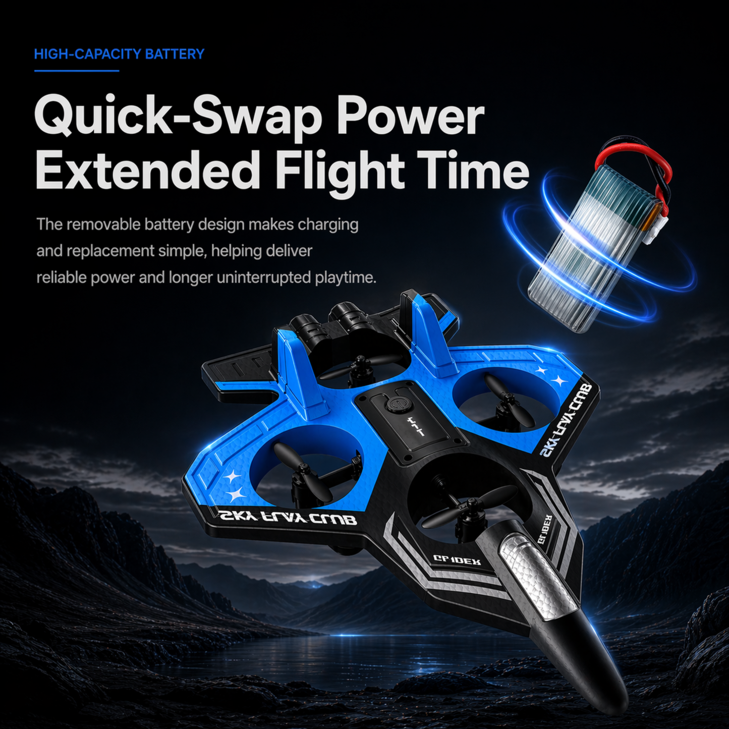 RC TurboWing Fighter Jet