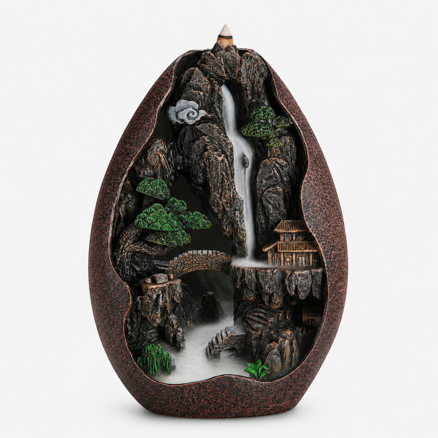 Mistwood Retreat Backflow Incense Burner