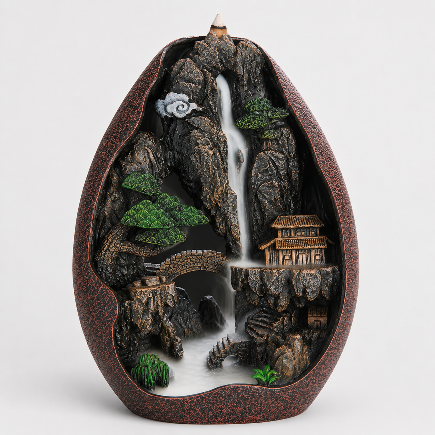 Mistwood Retreat Backflow Incense Burner