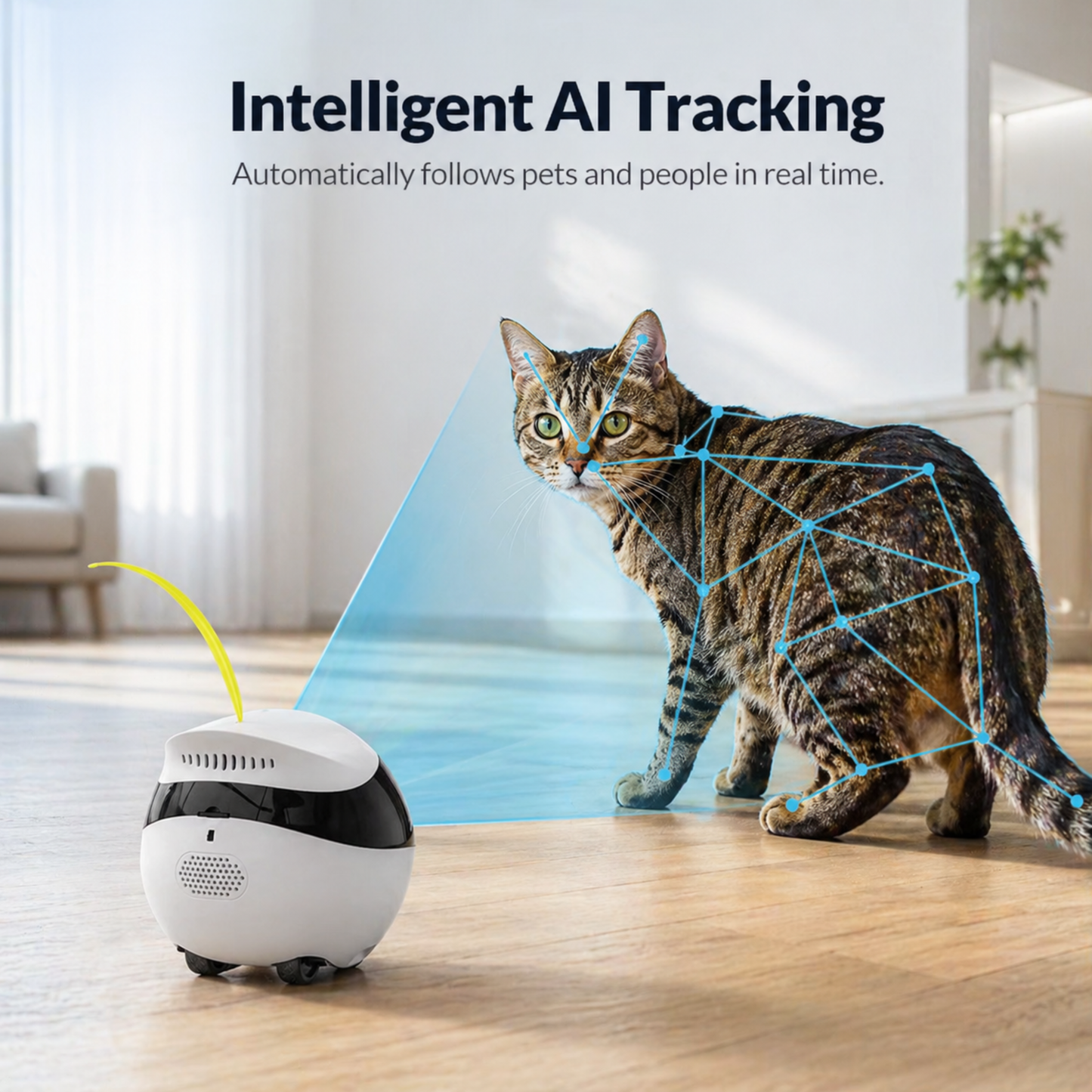 RoboCam Pro: Wireless Surveillance Camera