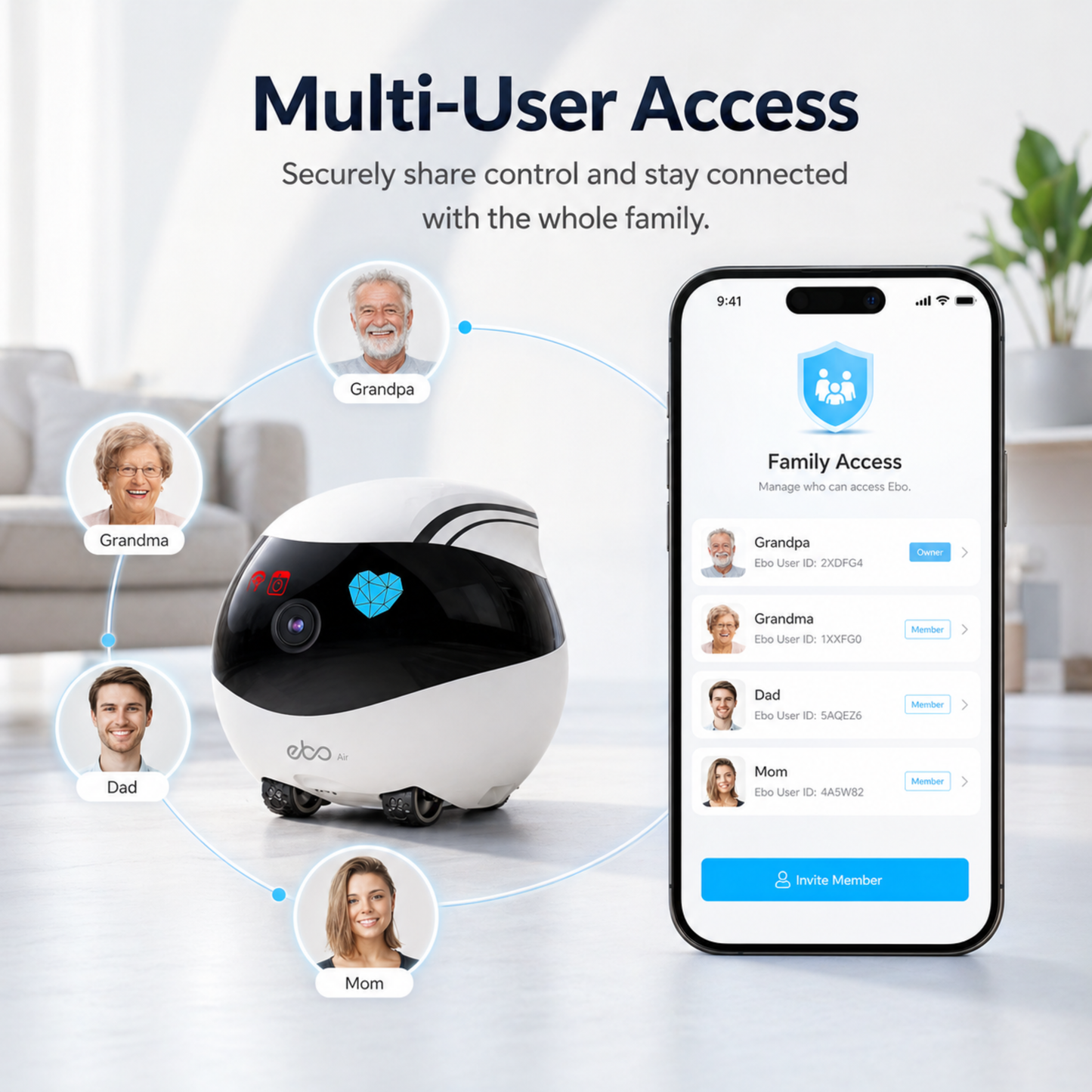 RoboCam Pro: Wireless Surveillance Camera