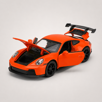 Porsche 911 GT3 Orange Edition opening panels