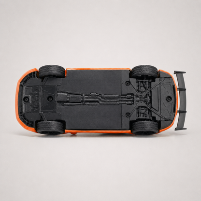 Porsche 911 GT3 Orange Edition underside
