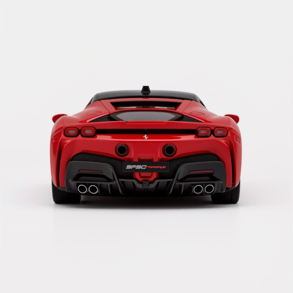Ferrari 296 GTB Red Scale Model 1:64