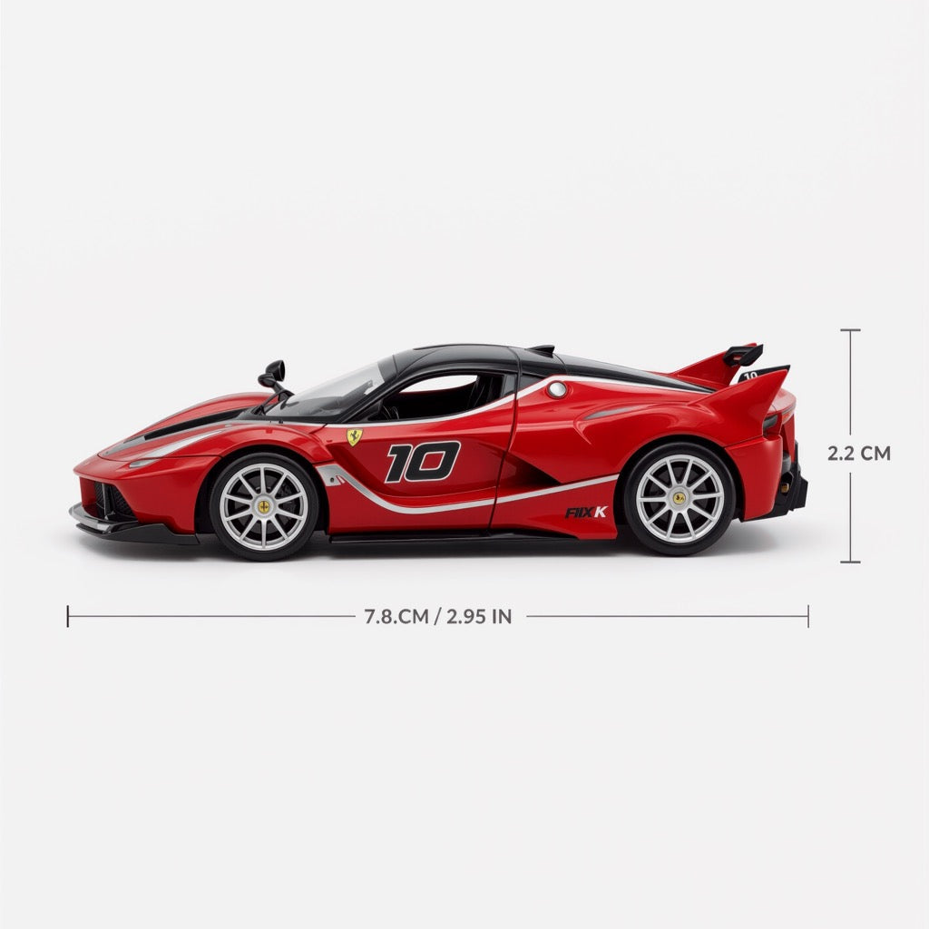 Ferrari FXX K Red Scale Model 1:64