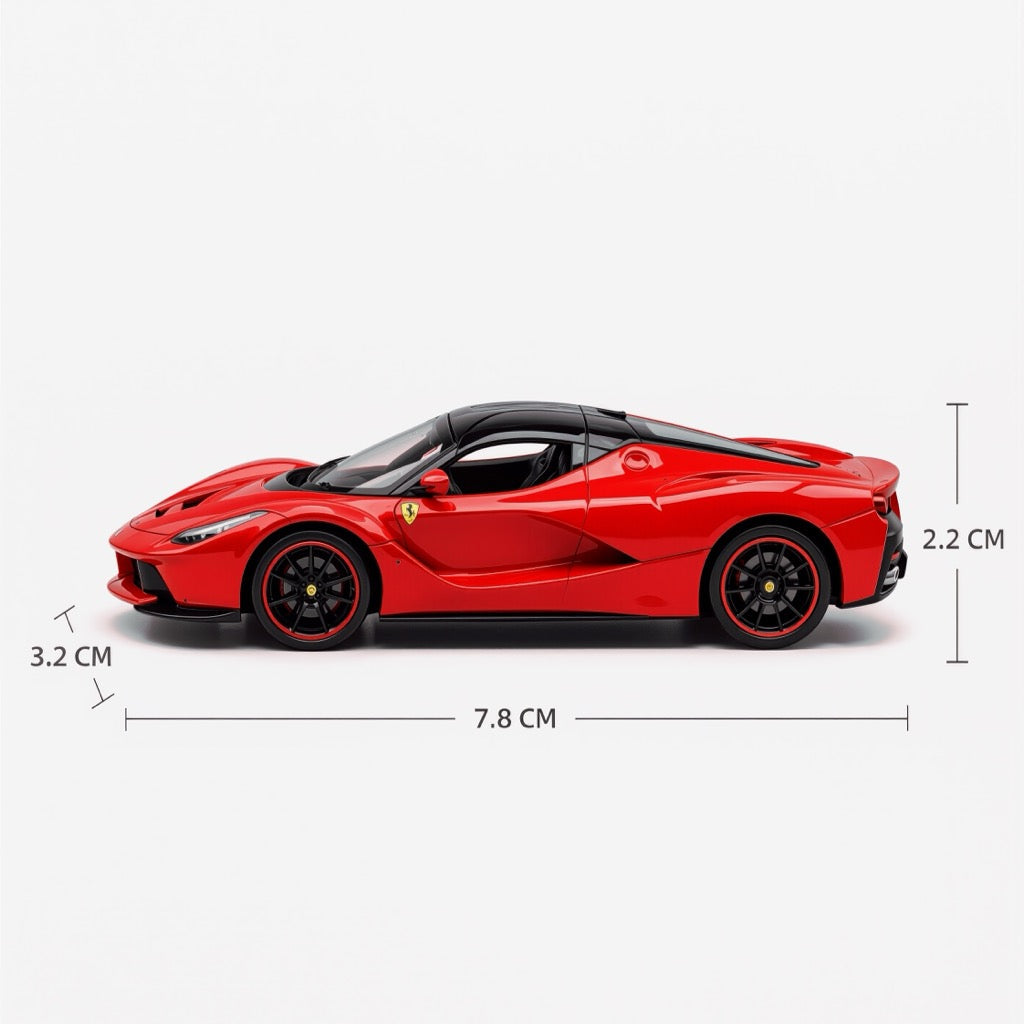 Ferrari LaFerrari Red Scale Model 1:64
