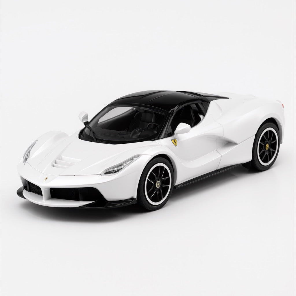 Ferrari LaFerrari White Scale Model 1:64