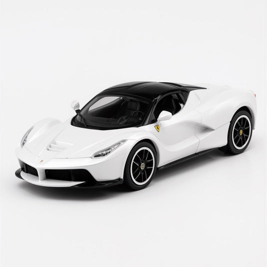 Ferrari LaFerrari White Scale Model 1:64