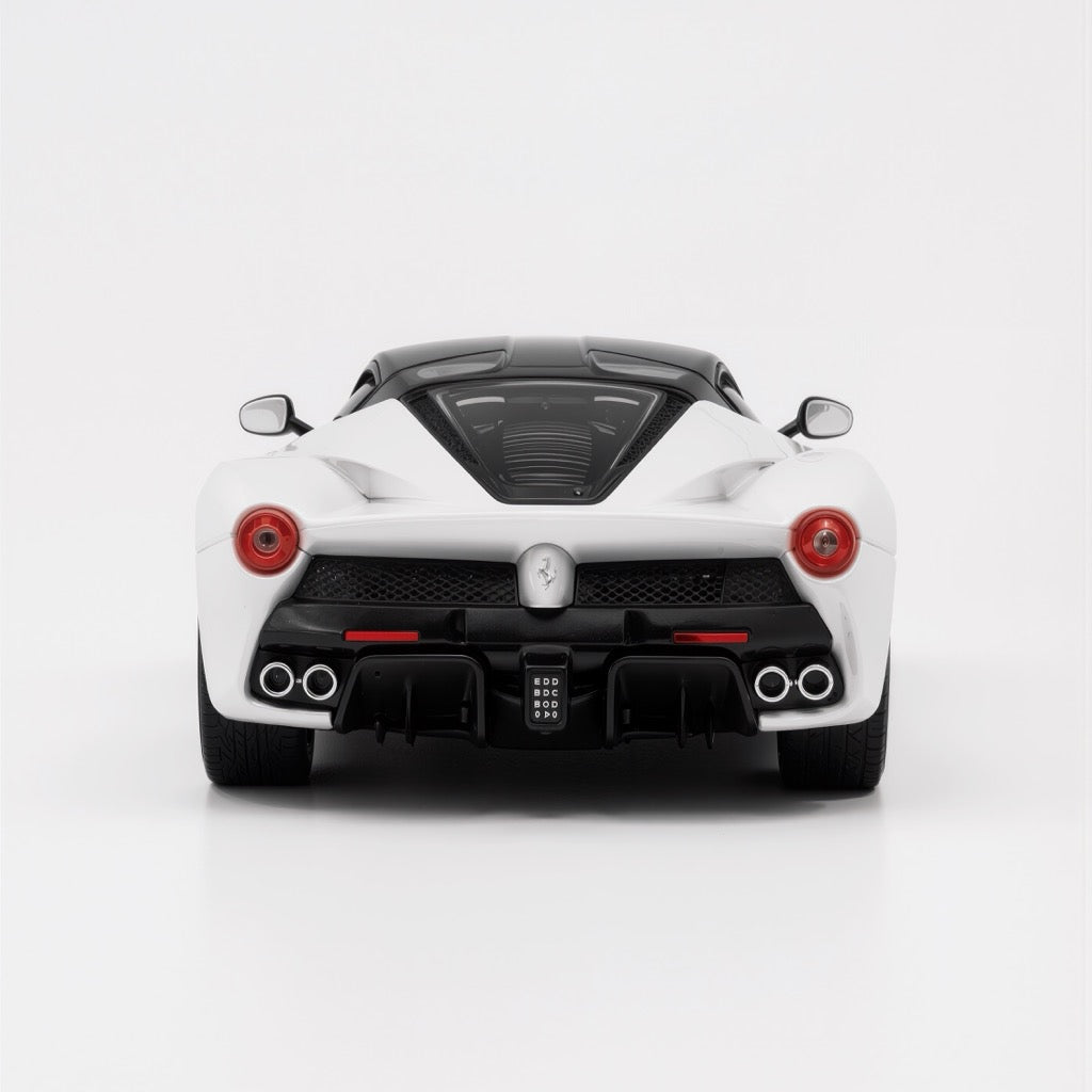 Ferrari LaFerrari White Scale Model 1:64