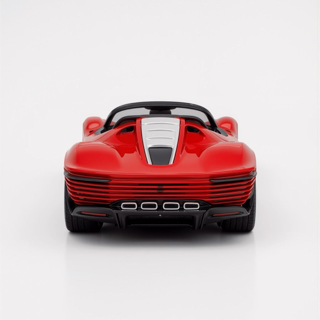 Ferrari Daytona SP3 Red Scale Model 1:64