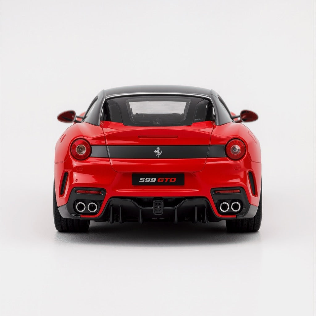 Ferrari 599 GTO Red Scale Model 1:64
