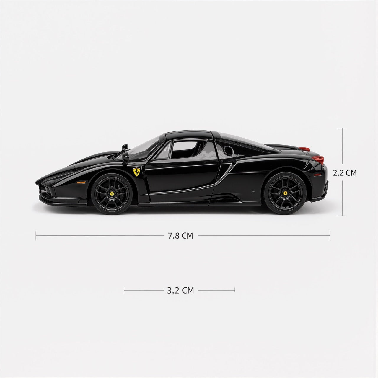 Ferrari Enzo Black Scale Model 1:64