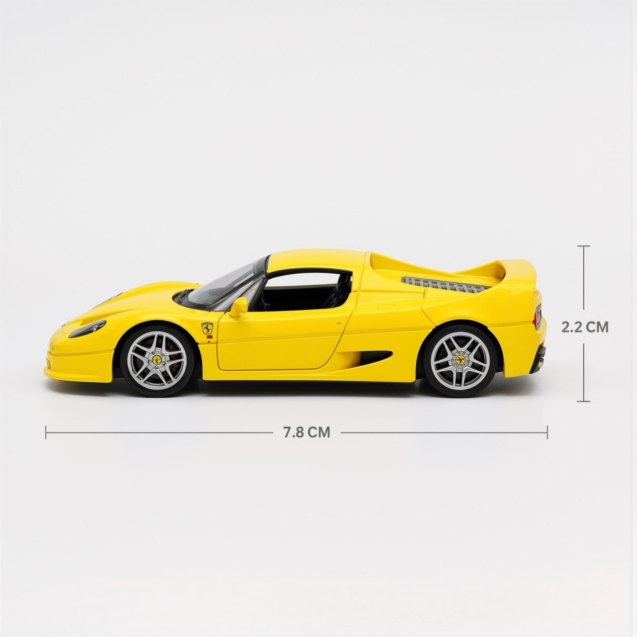 Ferrari F50 Yellow Scale Model 1:64