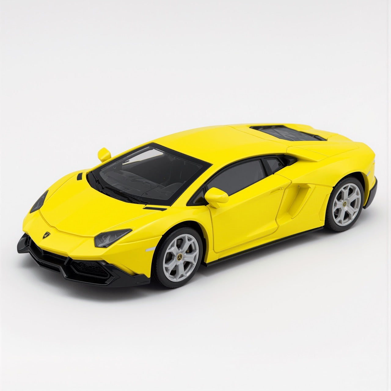 Aventador Yellow Scale Model 1:64