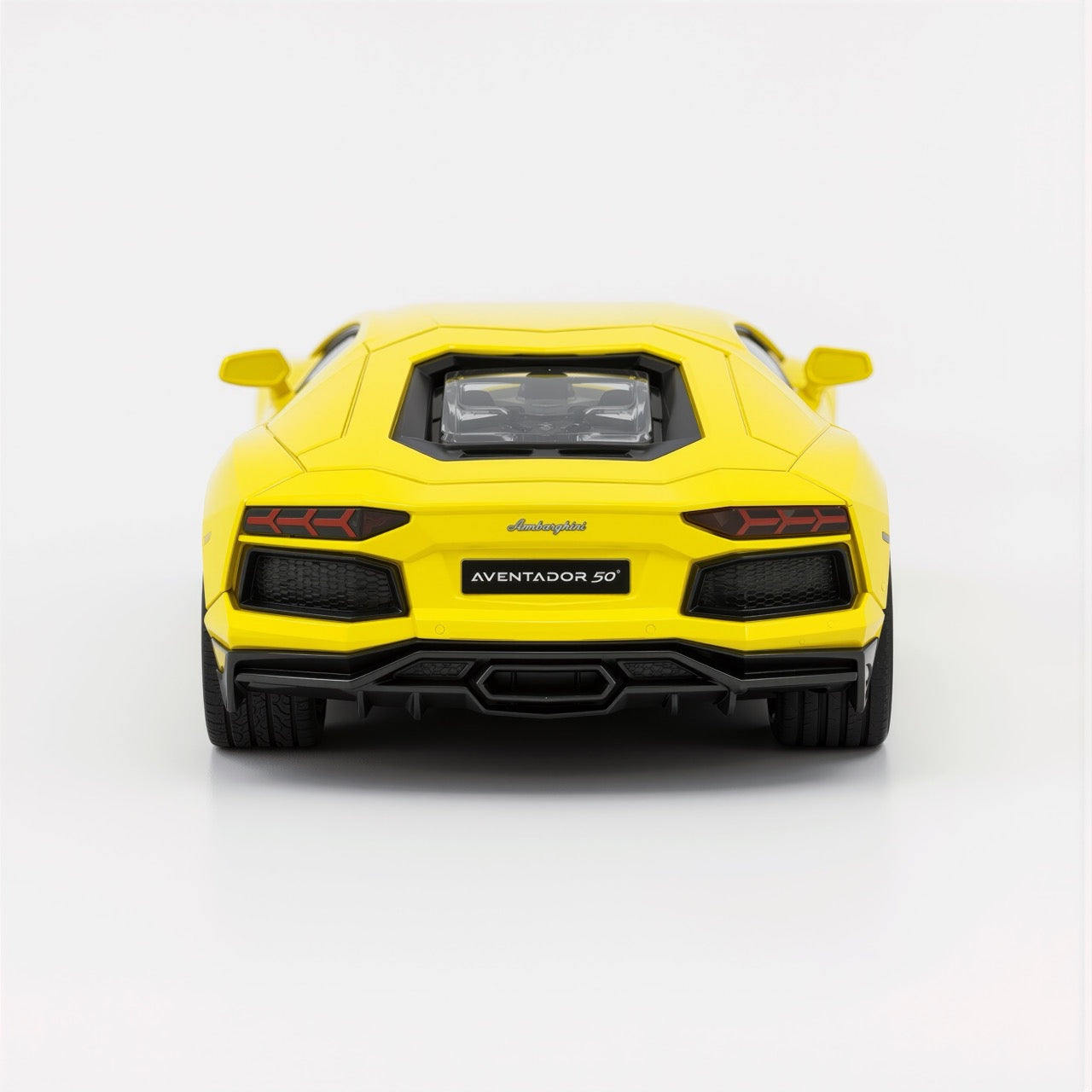 Aventador Yellow Scale Model 1:64