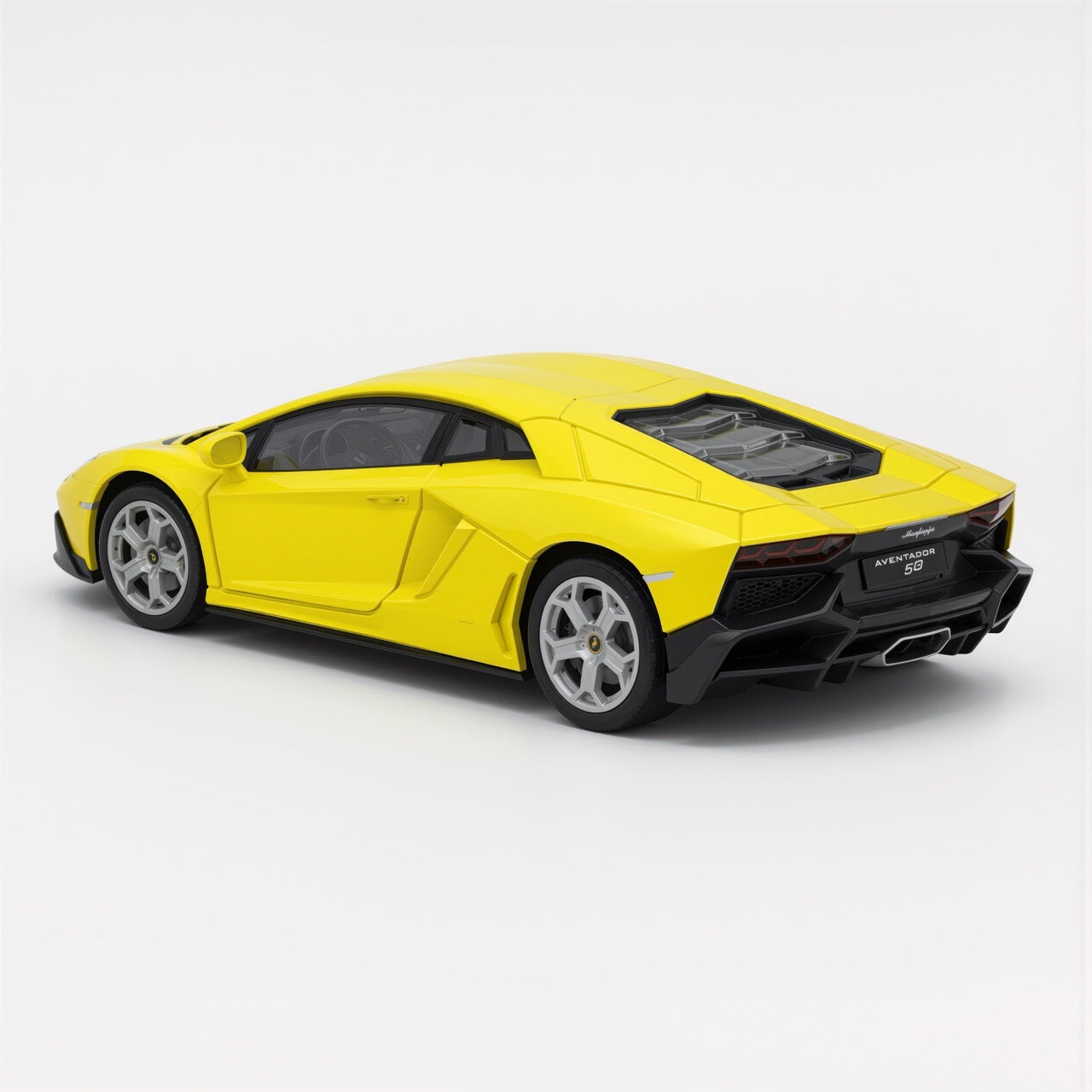 Aventador Yellow Scale Model 1:64