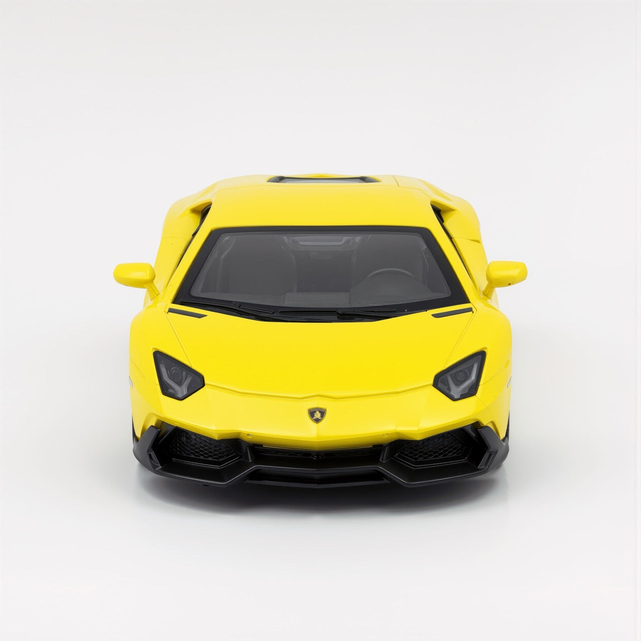 Aventador Yellow Scale Model 1:64