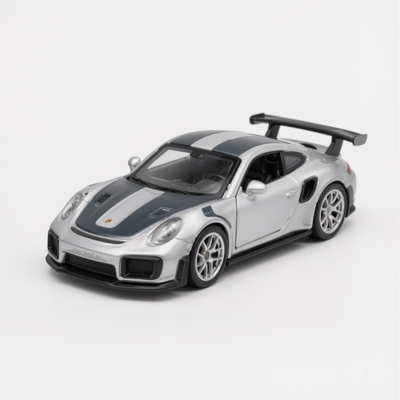 Porsche 911 GT2 RS Silver Black