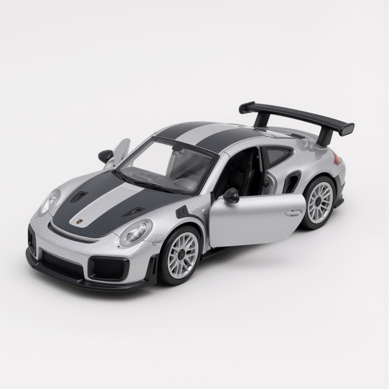 Porsche 911 GT2 RS Silver Black