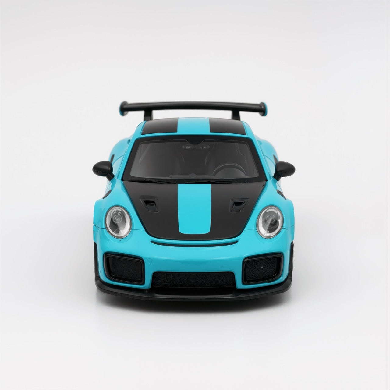 911 GT2 RS Cyan Black Scale Model 1:64