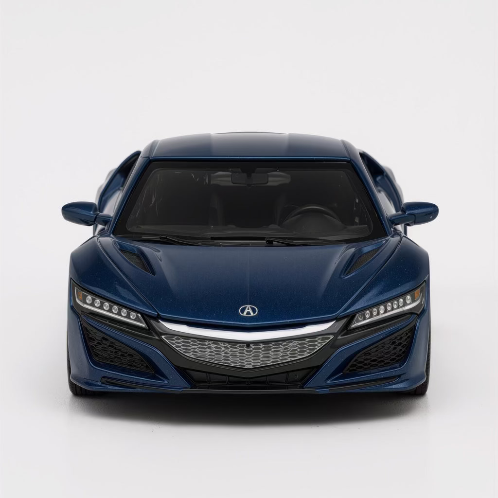Acura NSX Metallic Blue Scale Model