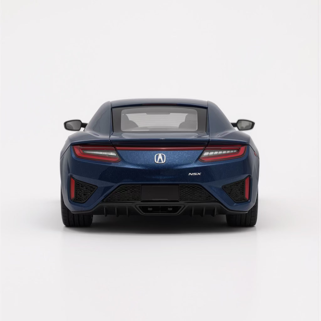 Acura NSX Metallic Blue Scale Model