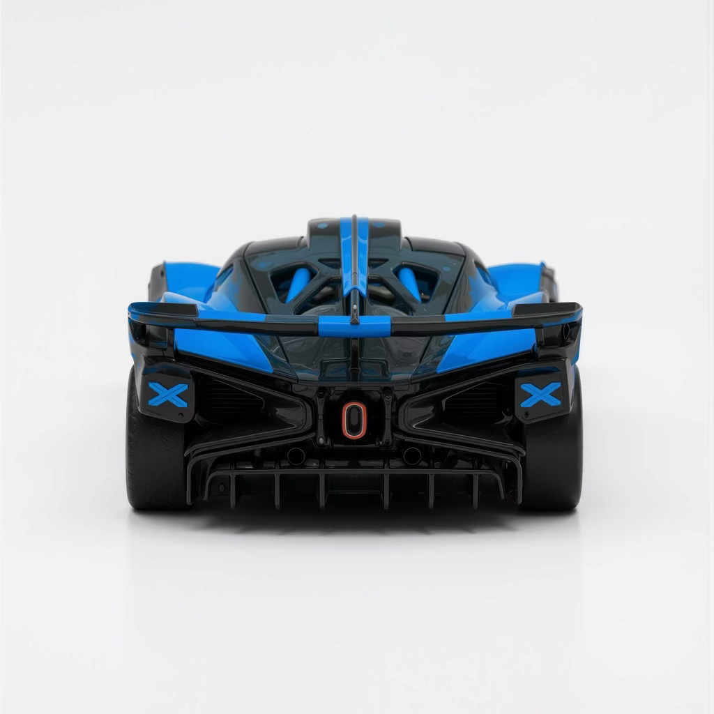 Bugatti Bolide Black/Blue Scale Model