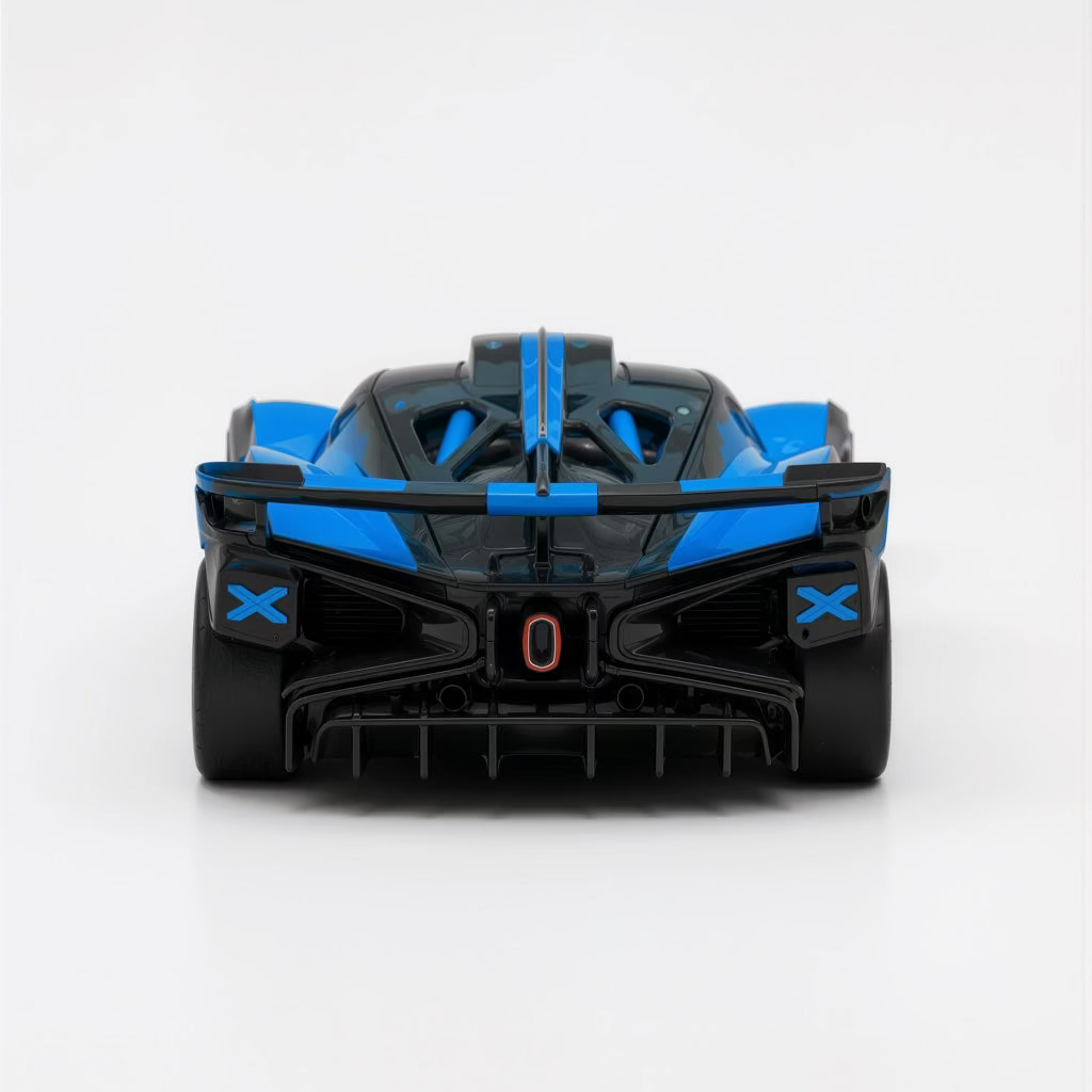 Bugatti Bolide Black/Blue Scale Model