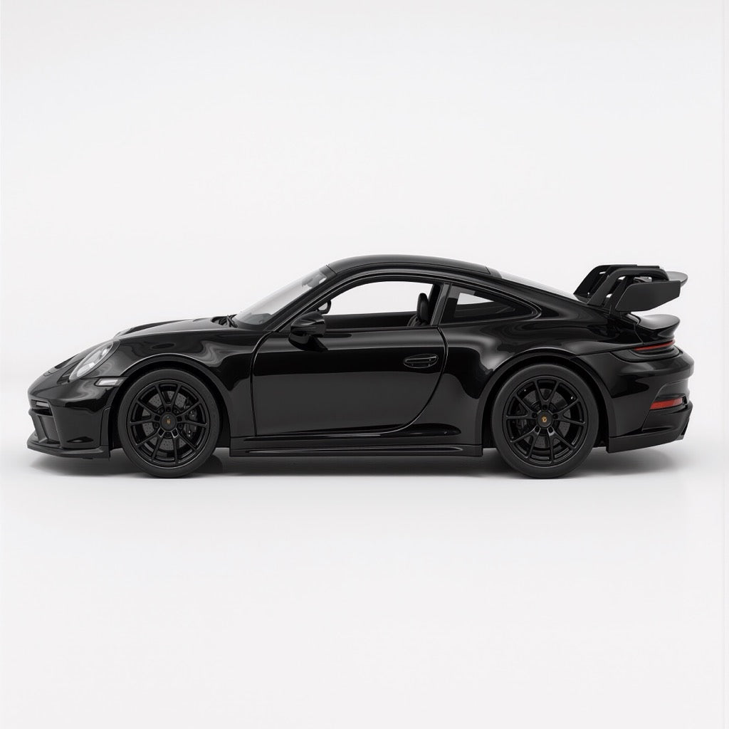 Porsche 911 GT3 Black Car Scale Model
