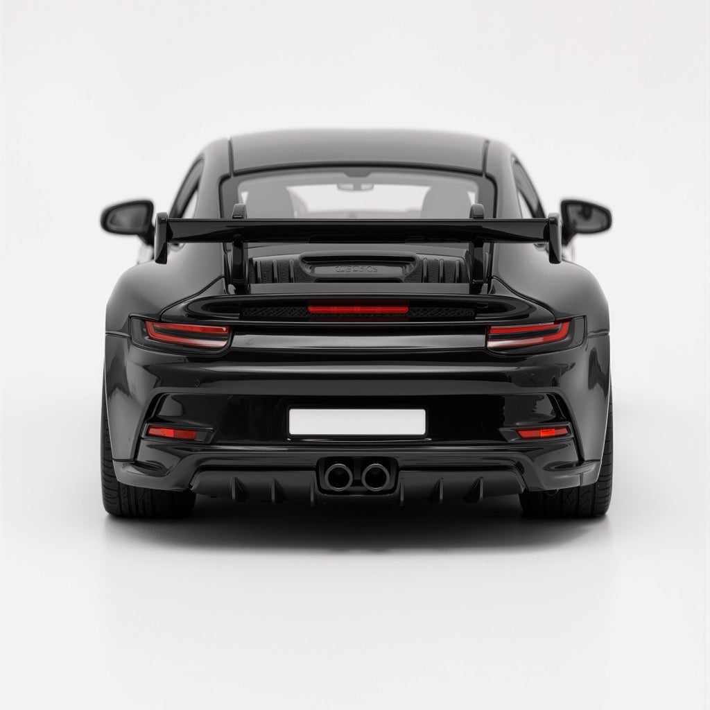 Porsche 911 GT3 Black Car Scale Model