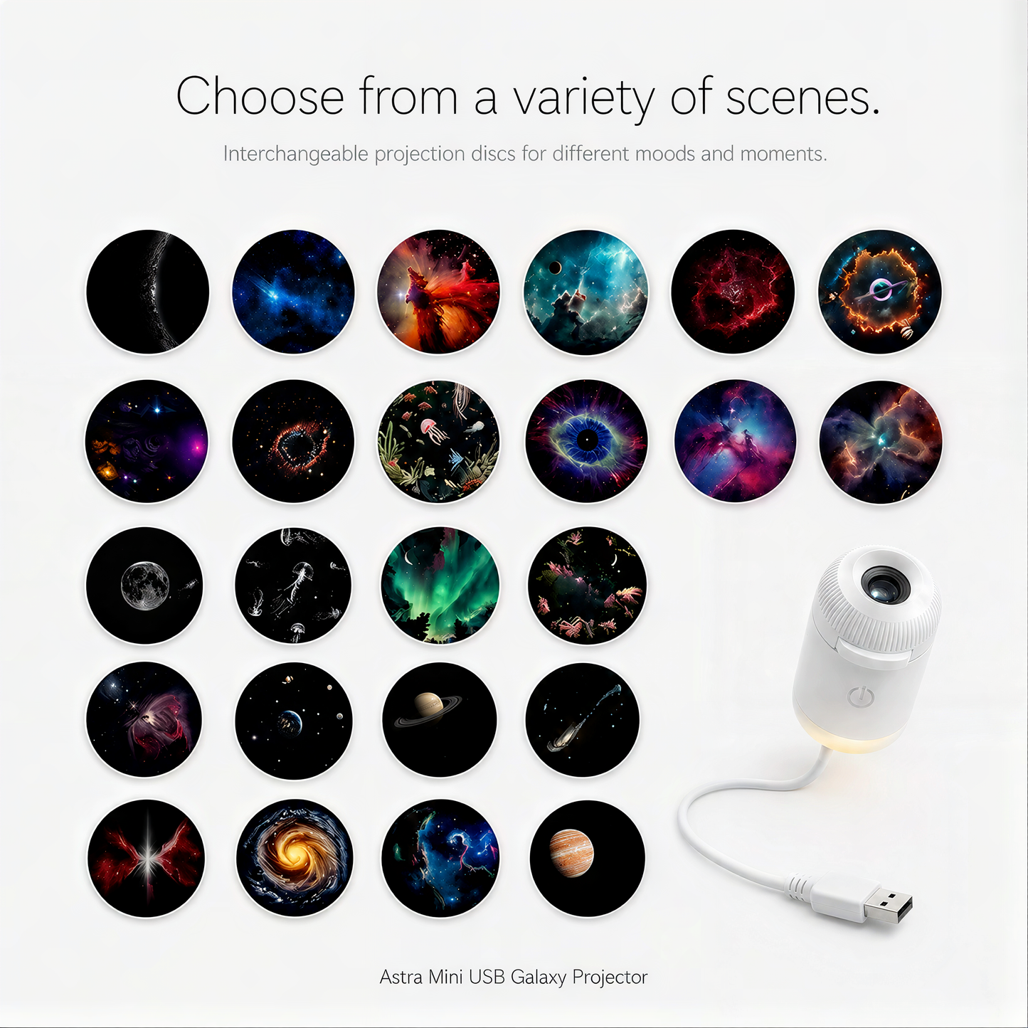 Astra Mini — USB Galaxy Projector