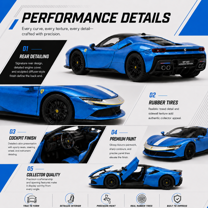 Ferrari SF90 Stradale Azzurro