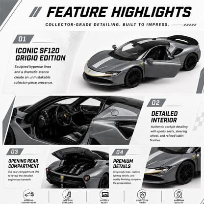Ferrari SF90 Stradale Grigio