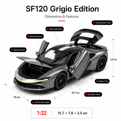 Ferrari SF90 Stradale Grigio