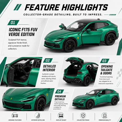 Ferrari Purosangue Verde