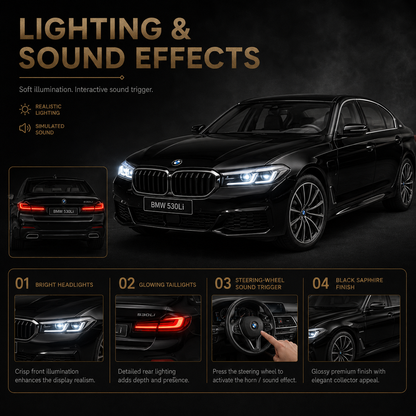 BMW 530 Li Black Sapphire