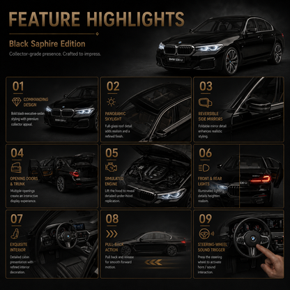 BMW 530 Li Black Sapphire